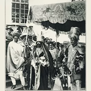 Newly-Crowned Emperor of Ethiopia, Haile Selassie