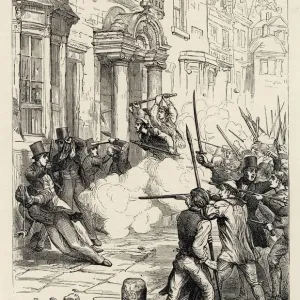 Newport Riot Print, 1839 Newport Riot Print, 1839