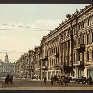 Nicolviewskaia, (i. e. Nikolaevskaia), street, Kiev, Russia