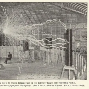 Nikola Tesla / Himmel Erde