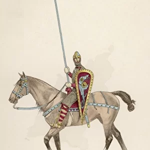 Norman Soldier on Horse