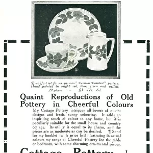 Norman W. Franks Cottage Pottery Advert