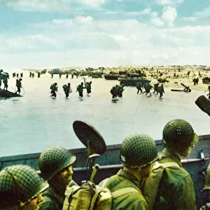 Invasion of Normandy Canvas Print Collection: Battle of Normandy