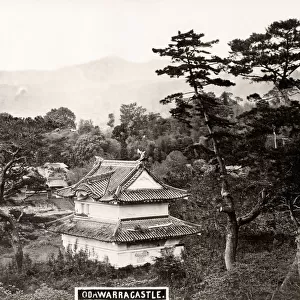 Odawara Castle, Kanagawa, Japan, von Stillfried studio