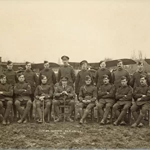 Officers of No24 Squadron RAF in France 29 November 1918
