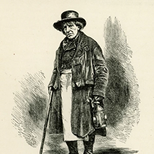 Old London Characters - Charley, an aged parish constable