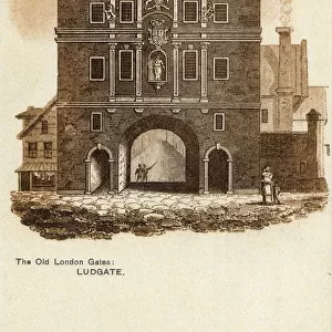 The Old London Gates - Ludgate