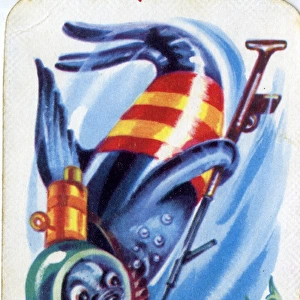 Old Maid card game - The Deep Sea Diver