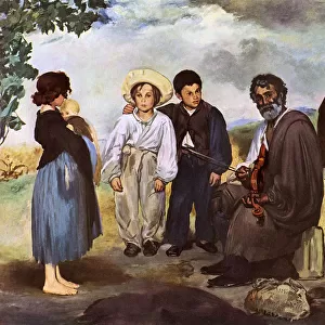 The Old Musician by Edouard Manet