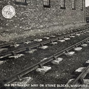 Old railway track at Winsford, Cheshire