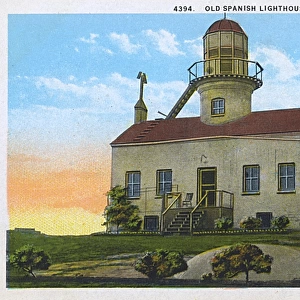 Old Spanish Lighthouse, Point Loma, California, USA