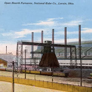 Open Hearth Furnaces, National Tube Co. Lorain, Ohio, USA