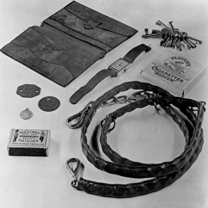 Operation Mincemeat - possessions of Major Martin