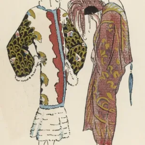 Oriental Fabrics 1924 Coats Print Oriental Fabrics 1924 Coats Print