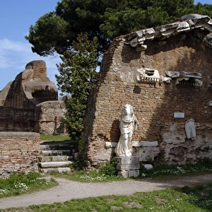 Ostia Antica. Temple of Roma and Augustus