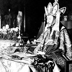 The Panchan Lama, 1932