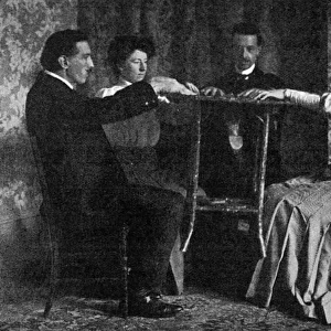 Paranormal: William S. Marriott simulates table lifting