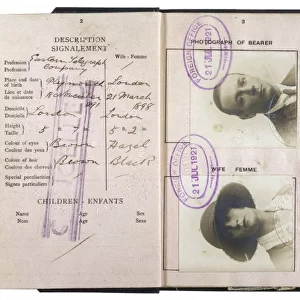Passport 1921