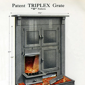 Patent Triplex Grate D Pattern