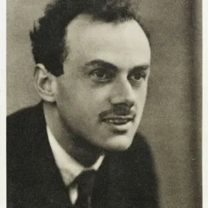 Paul Dirac Print - Nobel 1933 Portrait of British Physicist Paul Dirac Print - Nobel 1933 Portrait of British Physicist