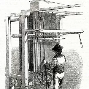 Persian Rug Making, Glasgow 1843