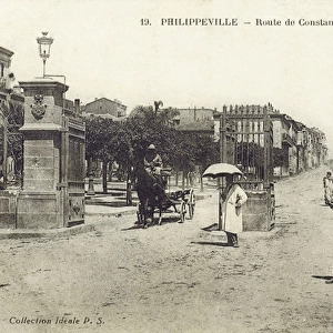 Philippeville, Algeria - Route de Constantinople