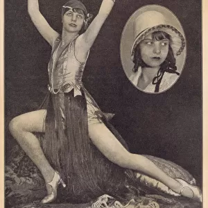 A photograph of the German dancer Editha Ott, Germany, 1931