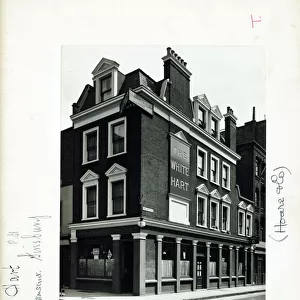Photograph of White Hart PH, Finsbury, London