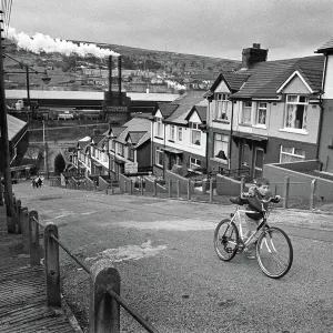 Ebbw Vale Steel Works Print, 1988 Ebbw Vale Steel Works Print, 1988