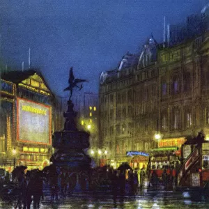 Piccadilly Circus, London 1926