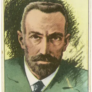 Pierre Curie Print - French Chemist Portrait
