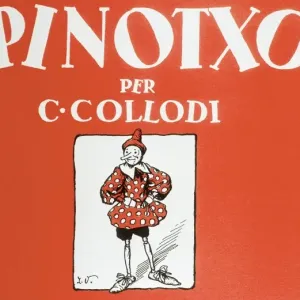 Pinocchio Print from a Catalan Edition Pinocchio Print from a Catalan Edition