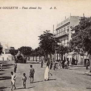 Place Ahmed Bey, La Goulette, Tunisia, North Africa