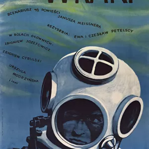 Polish poster for a film, Wraki (Wrecks)