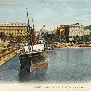 The port at Bone, Algeria