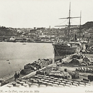 The port at Oran, Algeria