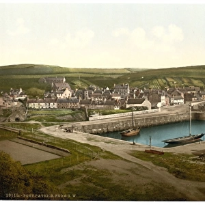 Port Patrick from the southwest, Scotland