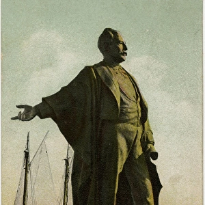 Port Said, Egypt - Ferdinand de Lesseps statue