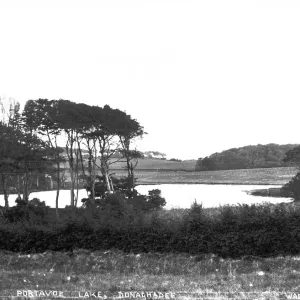 Early 20th Century Print of Portavoe Lake, Donaghadee