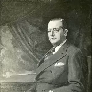 Portrait by Cuthbert Orde of Sir Charles Richard Fairey