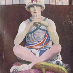 A portrait of Gertrude Lawrence, London, 1920