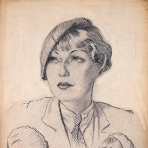 Portrait of a woman, 1930s
