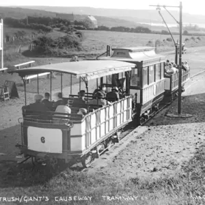 Portrush / Tramway de Giants Causeway Portrush / Tramway de Giants Causeway