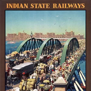 Bridges Tote Bag Collection: Howrah Bridge, India