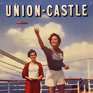 Poster advertising Union Castle