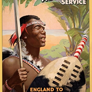 Poster advertising White Star -- Aberdeen Service