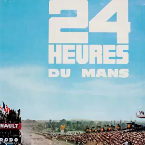 Poster, Le Mans 24 Hour Rally 1965