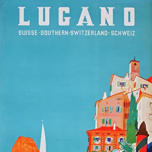 Poster, Lugano, Switzerland