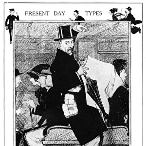 Present Day Types - the Straphanger by Arthur Watts
