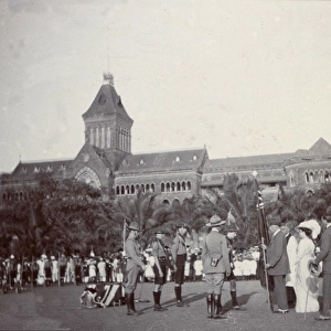 Presentation of Colours, No. 1 Scout Troop, Bombay, India
